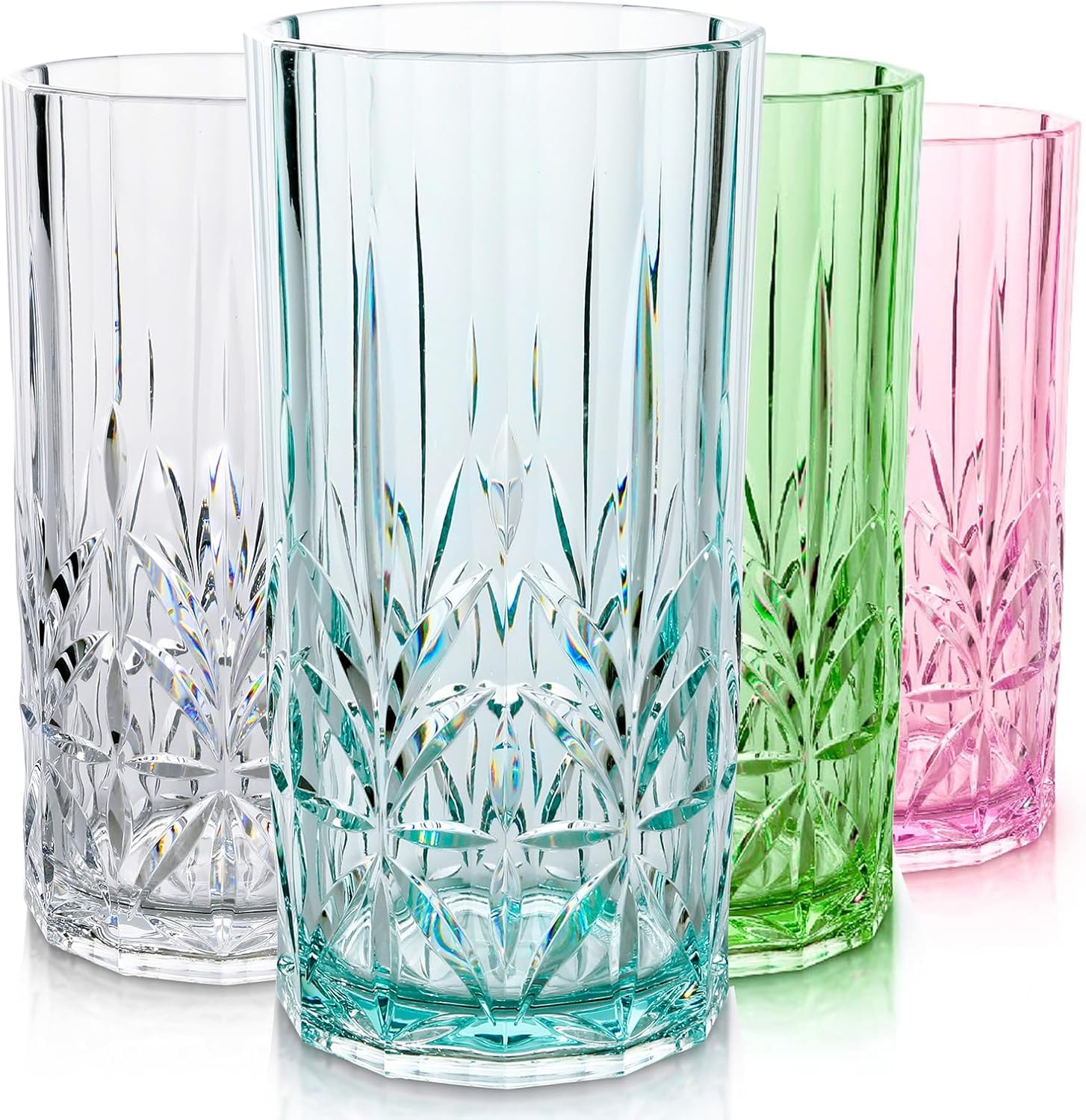 BELLAFORTE Shatterproof Tritan Tall Tumblers for Every Occasion
