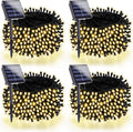 Solar String Lights 4 Pack 180FT with 320 LED - Long, Waterproof