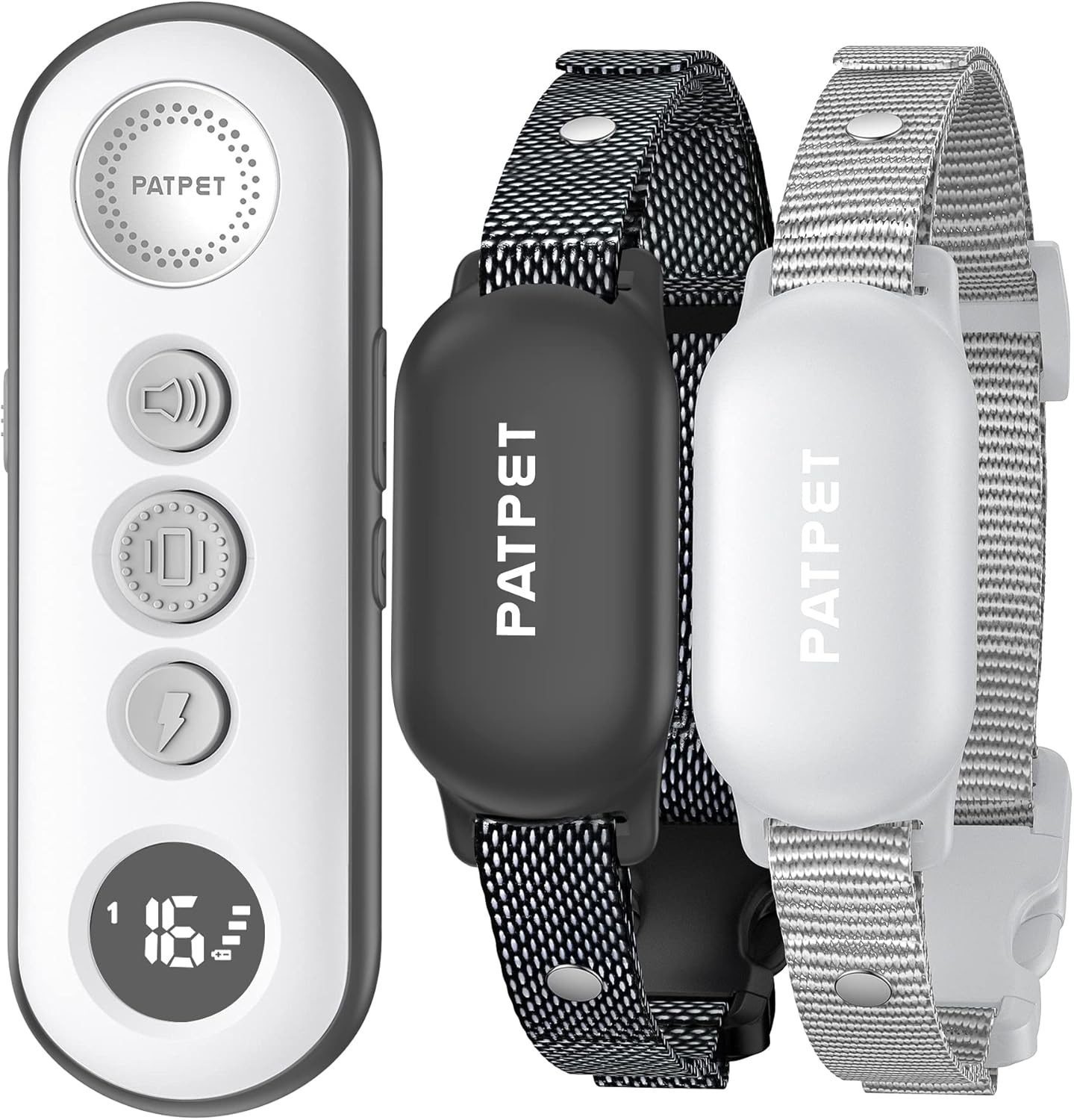 PATPET Shock Collar for Dogs - 4000ft Waterproof Training Collar