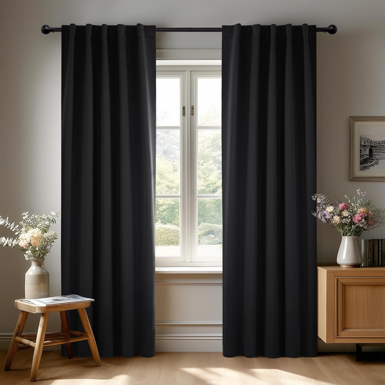 Deconovo Blackout Curtains for Bedroom and Living Room Use