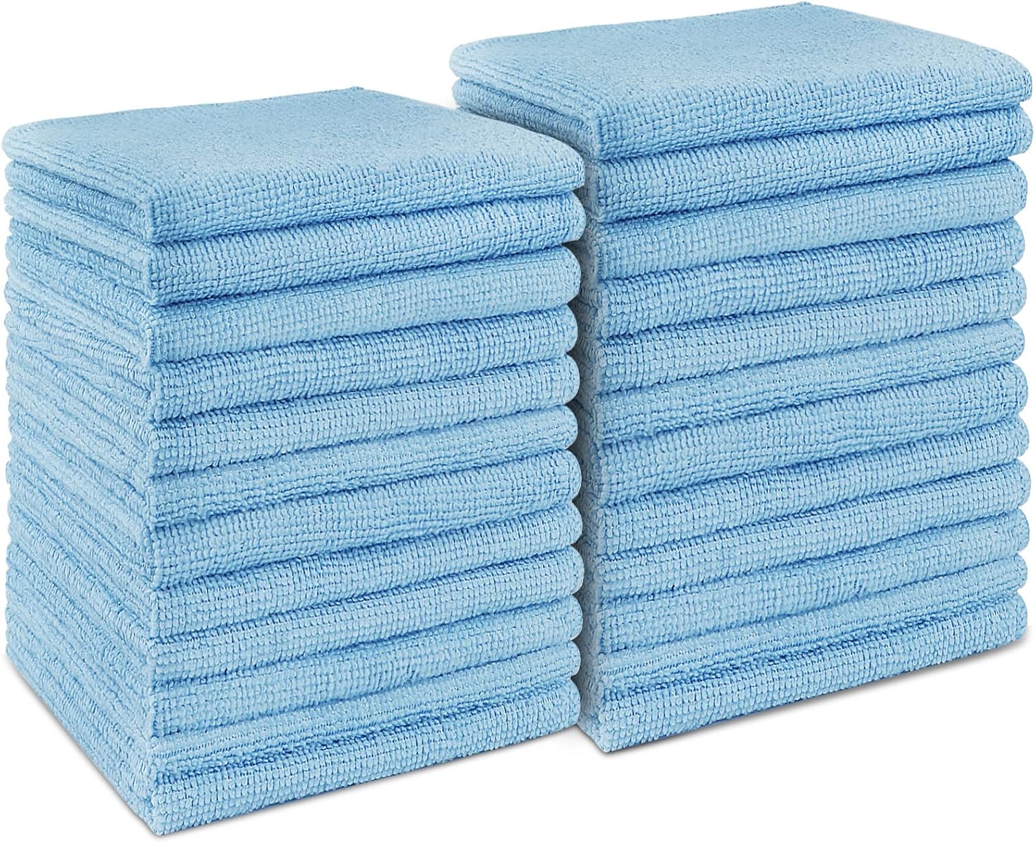 Ultra Absorbent Microfiber Cleaning Cloths - 24 Pack