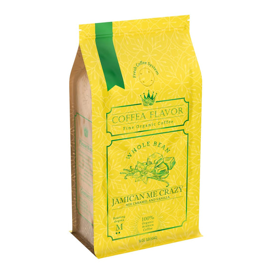 Jamaican Me Crazy Vanilla Caramel Coffee 16 oz