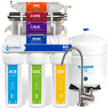 Reverse Osmosis Alkaline UV Water Filtration System - 100 GPD