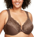 Glamorise Plus Size Wonderwire Front-Closure Bra (Style FKSZ)