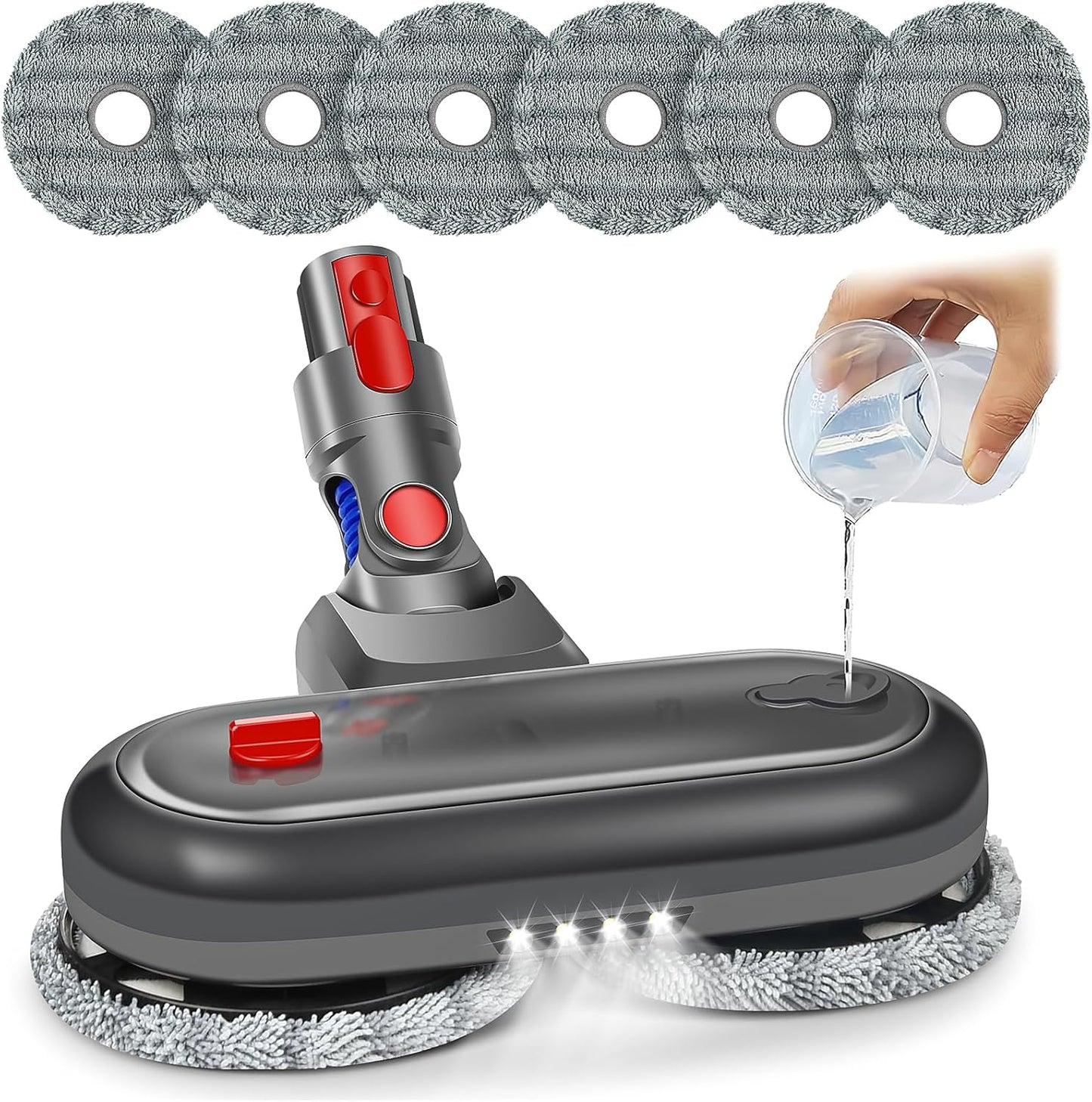 Dyson Vacuum Mop Kit + 6 Pads & Cup