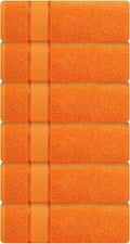 Luxury Bath Towels Set of 6 - Ultra Soft, Plush 100% Cotton