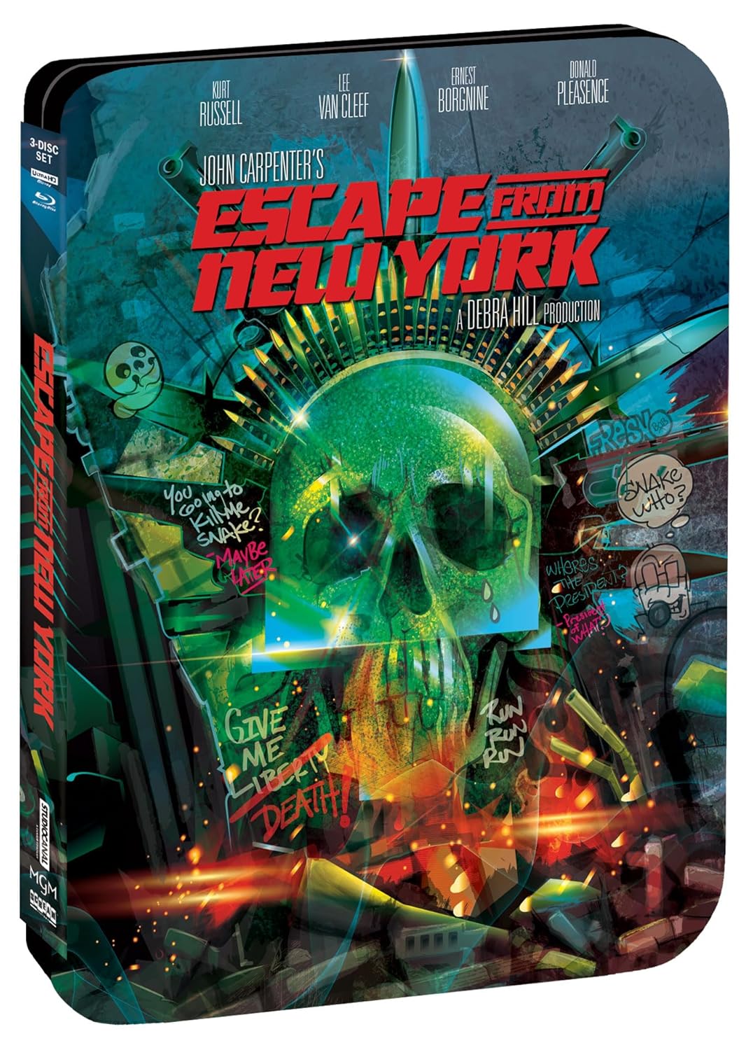 Escape from New York Limited Edition Steelbook 4K Ultra HD Review