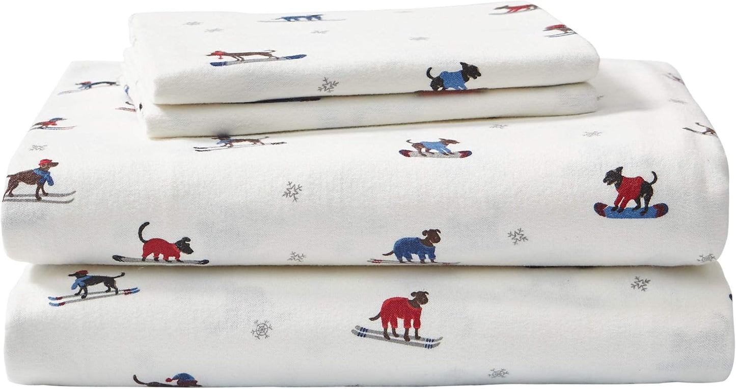 Eddie Bauer Flannel Sheets Twin Size for All-Season Comfort