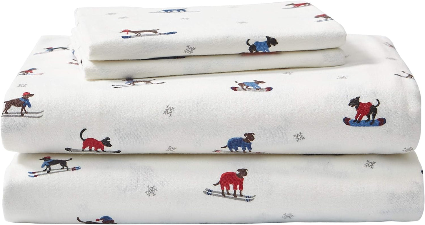 Eddie Bauer Flannel Sheets King Size for All-Season Comfort