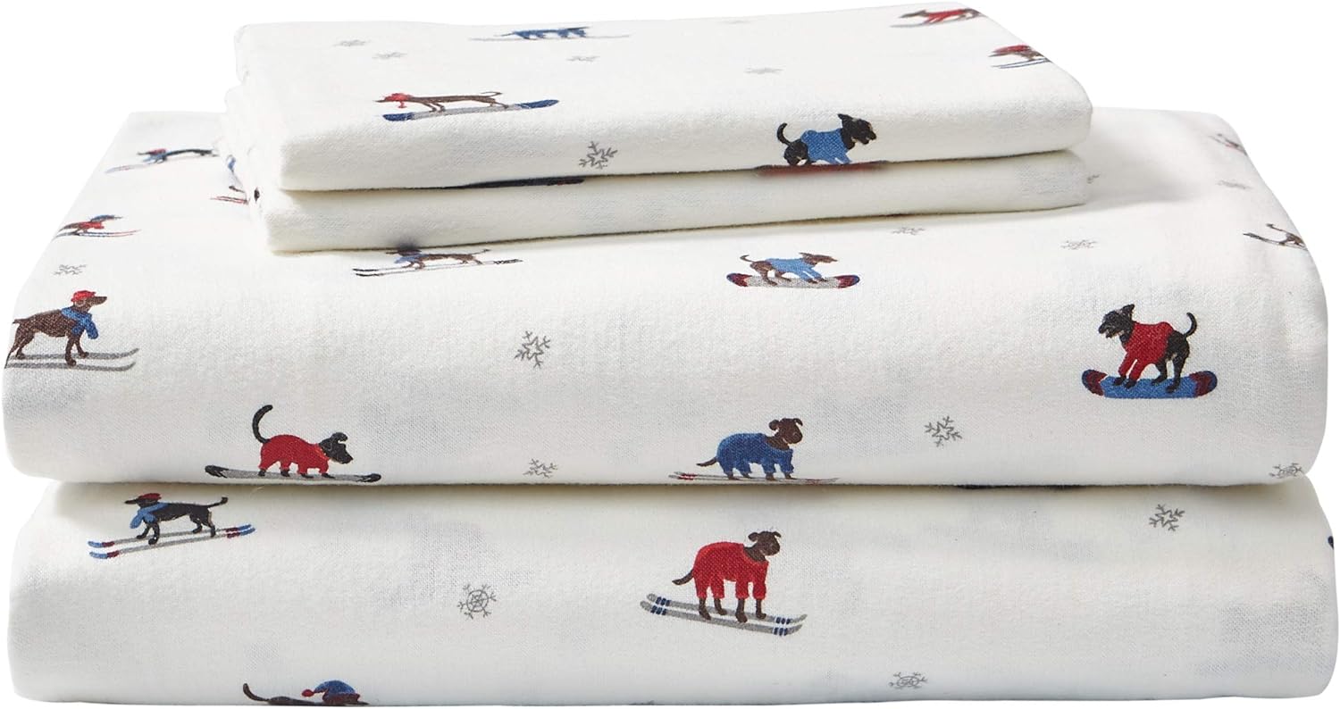 Eddie Bauer Flannel Sheets King Size for All-Season Comfort