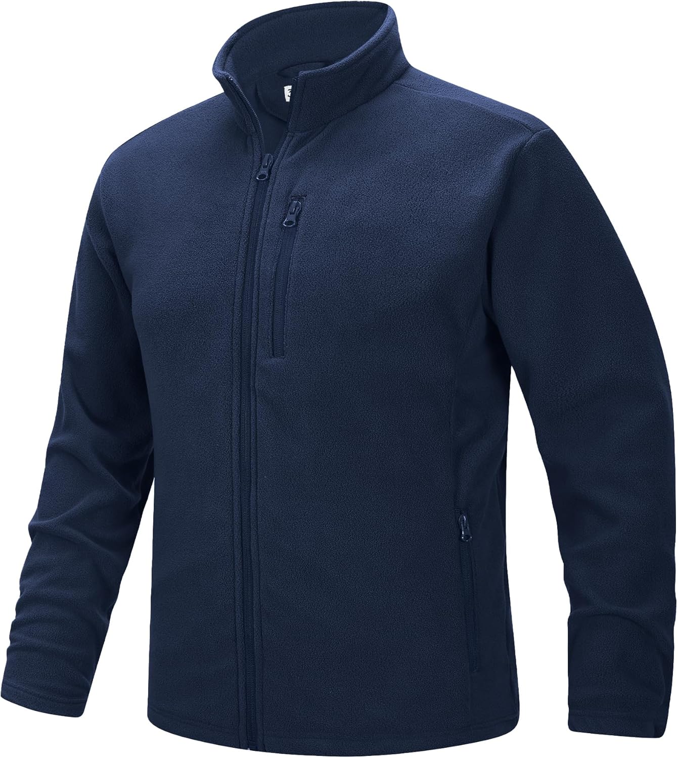 33,000ft Men's Full Zip Fleece Jacket for Winter Hiking