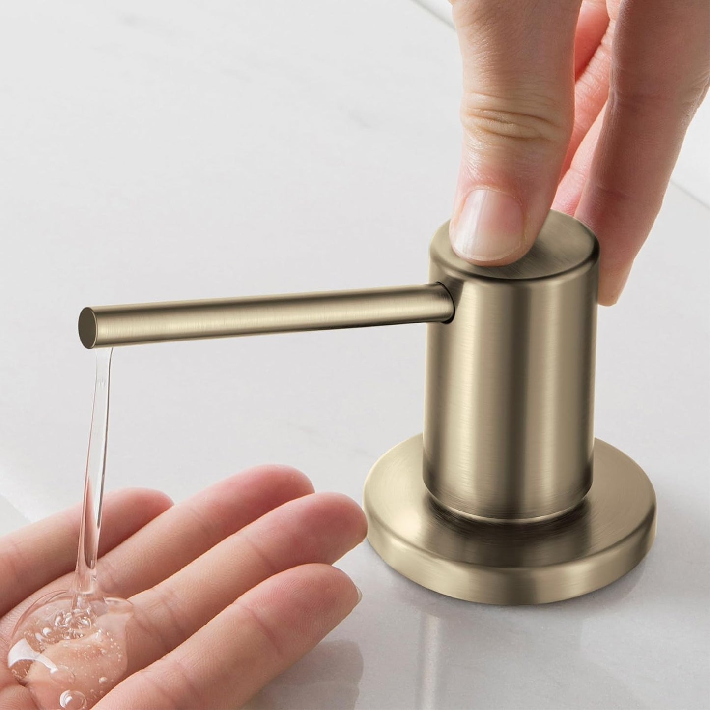 KRAUS Kitchen Soap and Lotion Dispenser in Antique Bronze Finish