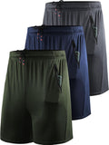 Men's 7 in Lightweight Workout Running Shorts with Zip Pockets