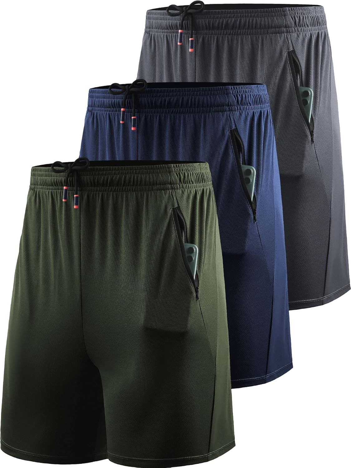 NELEUS Lightweight Running Shorts with Pockets!