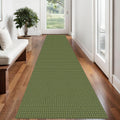 Braided Runner Rug 2x12 Ft Washable Runner for Hallways - Non Slip