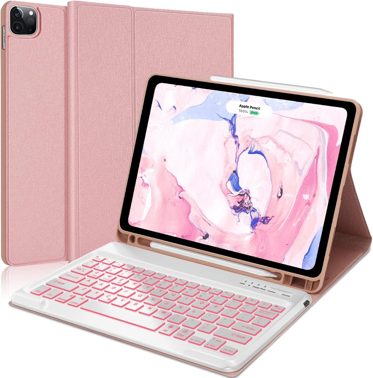 Keyboard Case for iPad Air 13-inch & iPad Pro 12.9-inch Models
