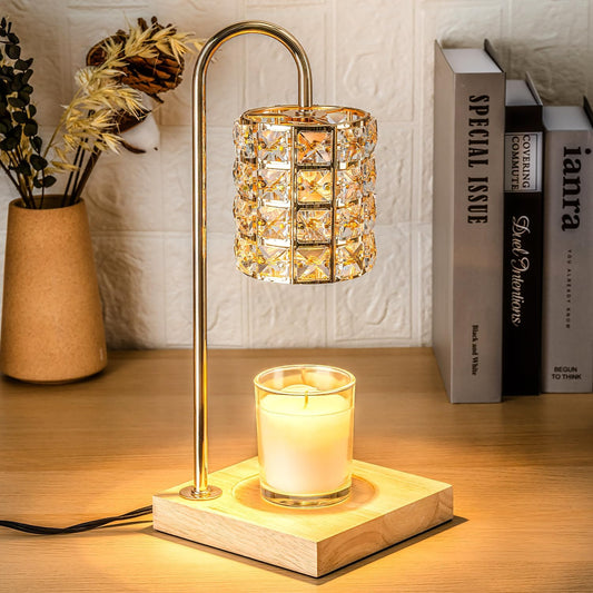 Electric Candle Warmer Lamp with Timer for Cozy Home Decor