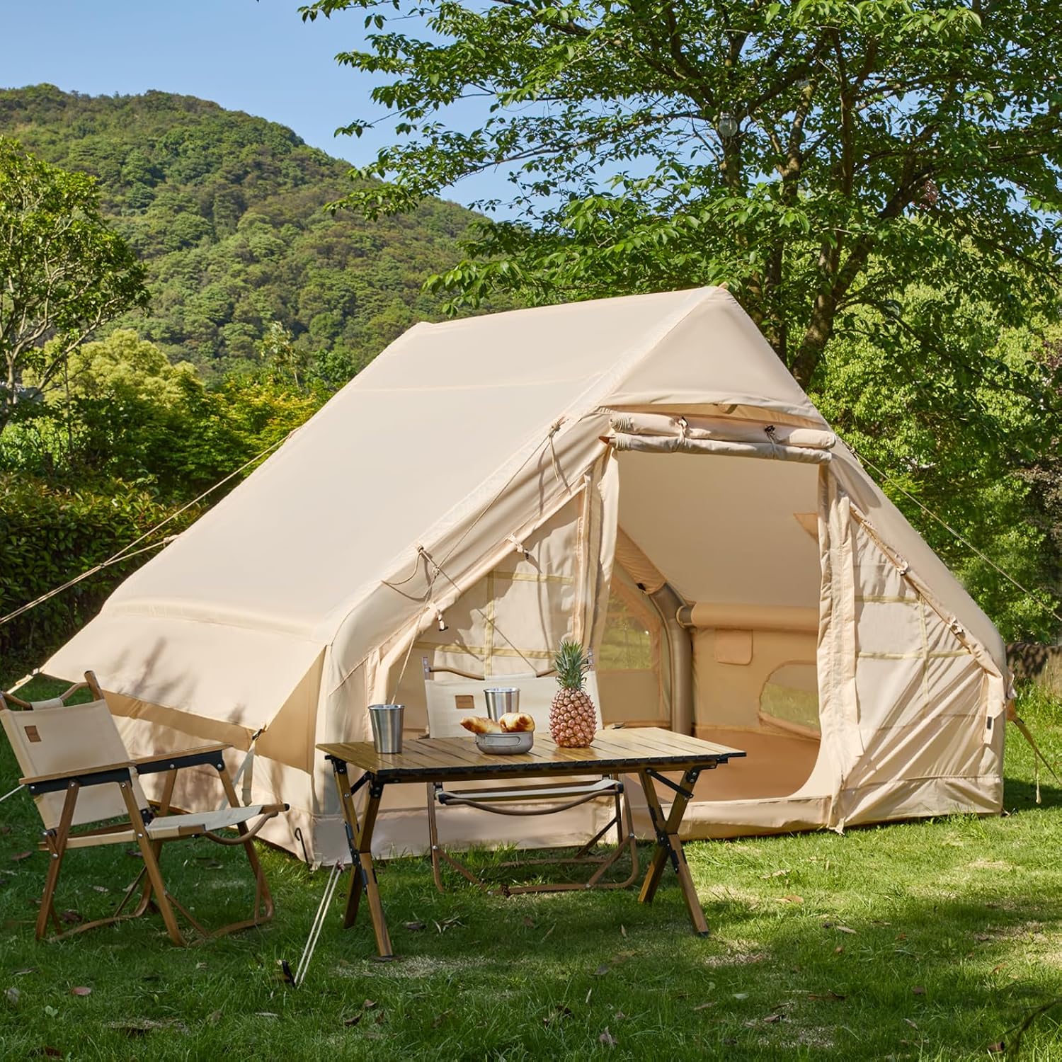 YOLENY Inflatable Tent: Easy Setup, Waterproof, 4-8 Person