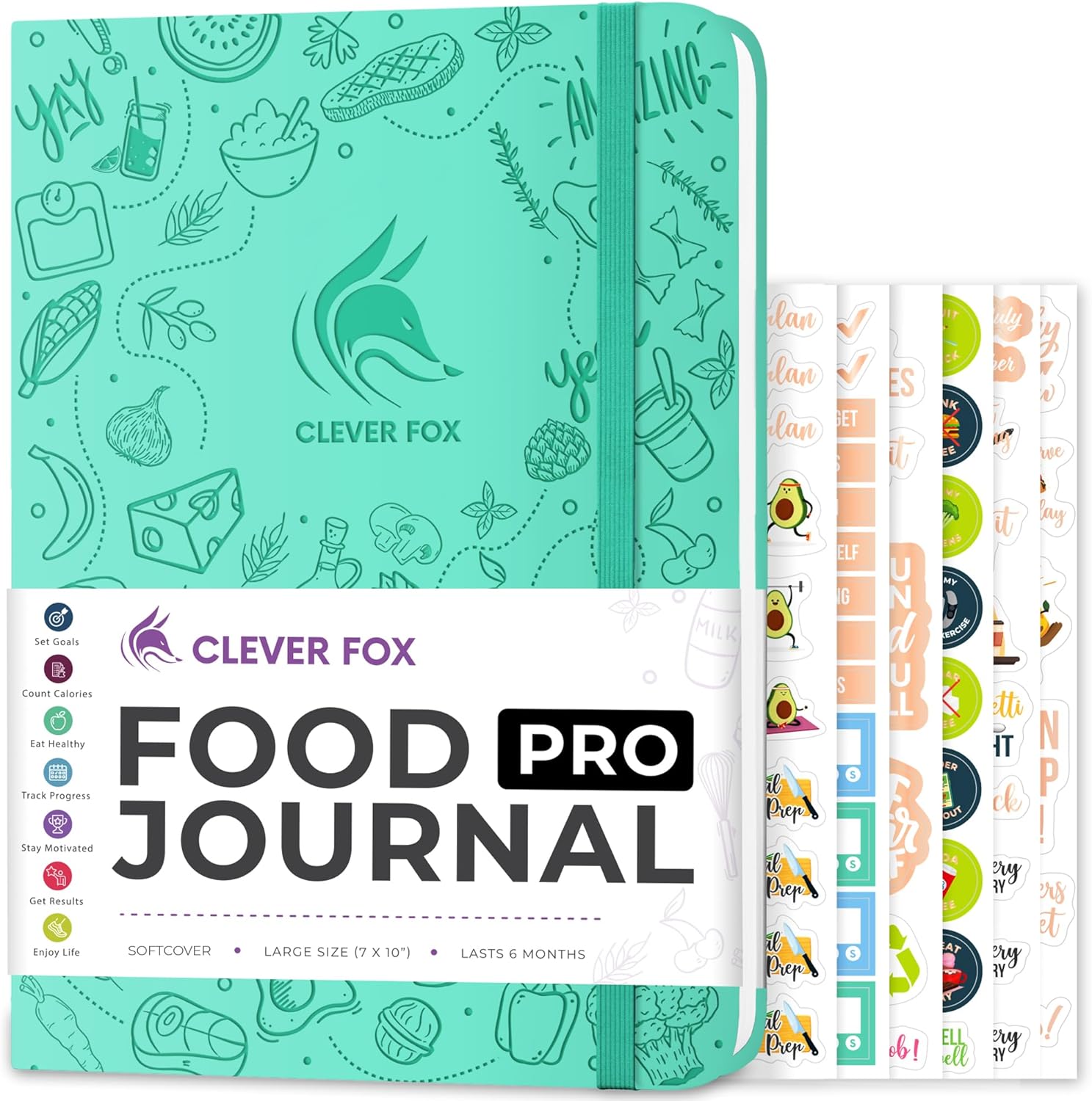 Clever Fox Food Journal Pro for Effective Weight Loss Tracking
