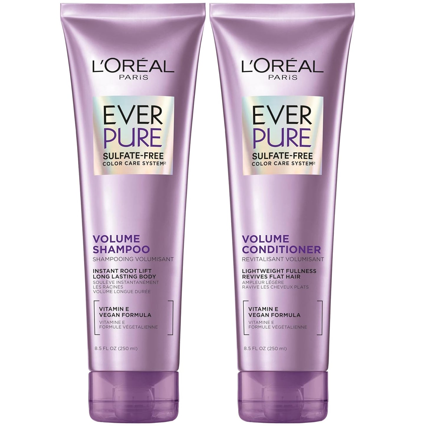 L'Oreal Paris Volume Color-Safe Shampoo & Conditioner Set