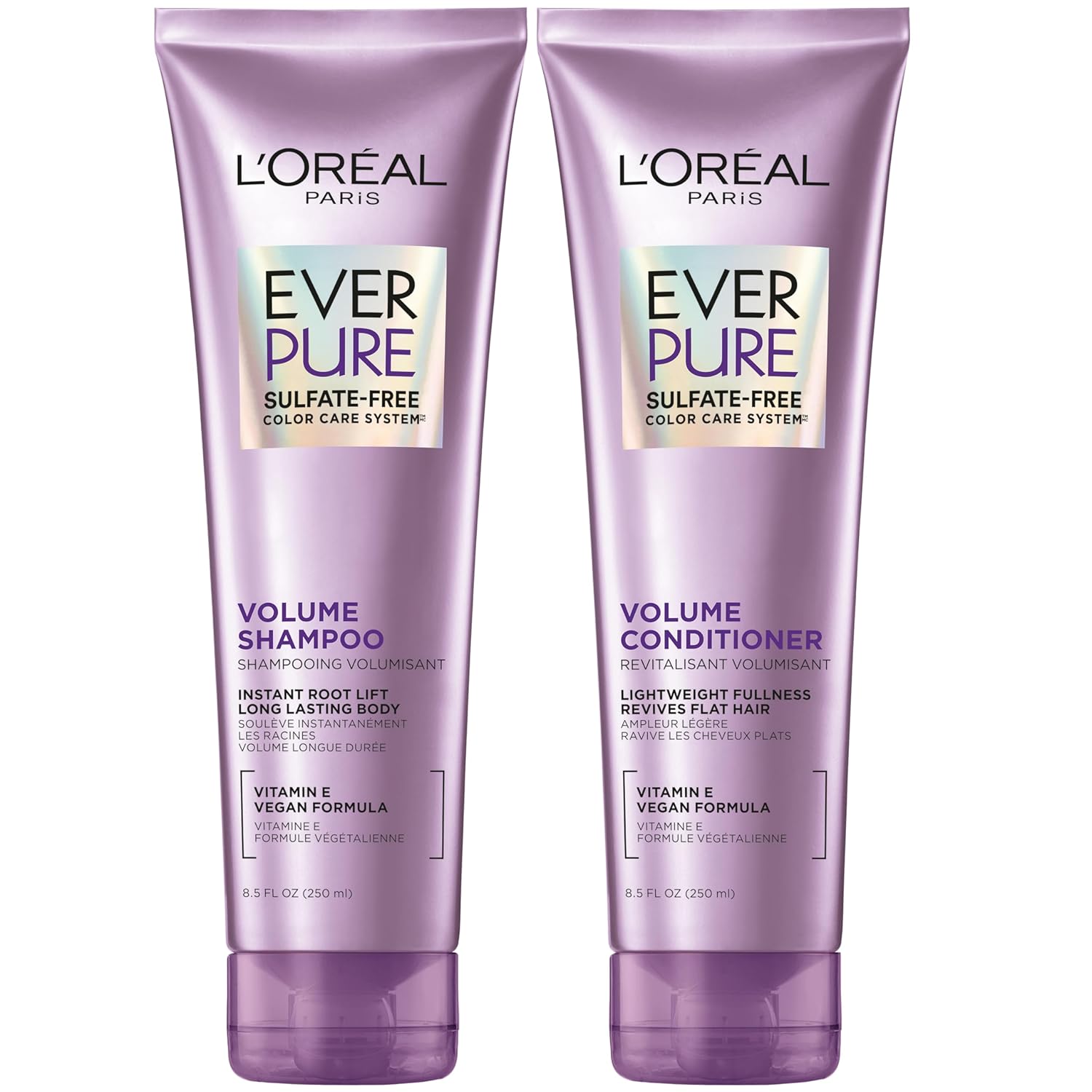 L'Oreal Paris Volume Color-Safe Shampoo & Conditioner Set