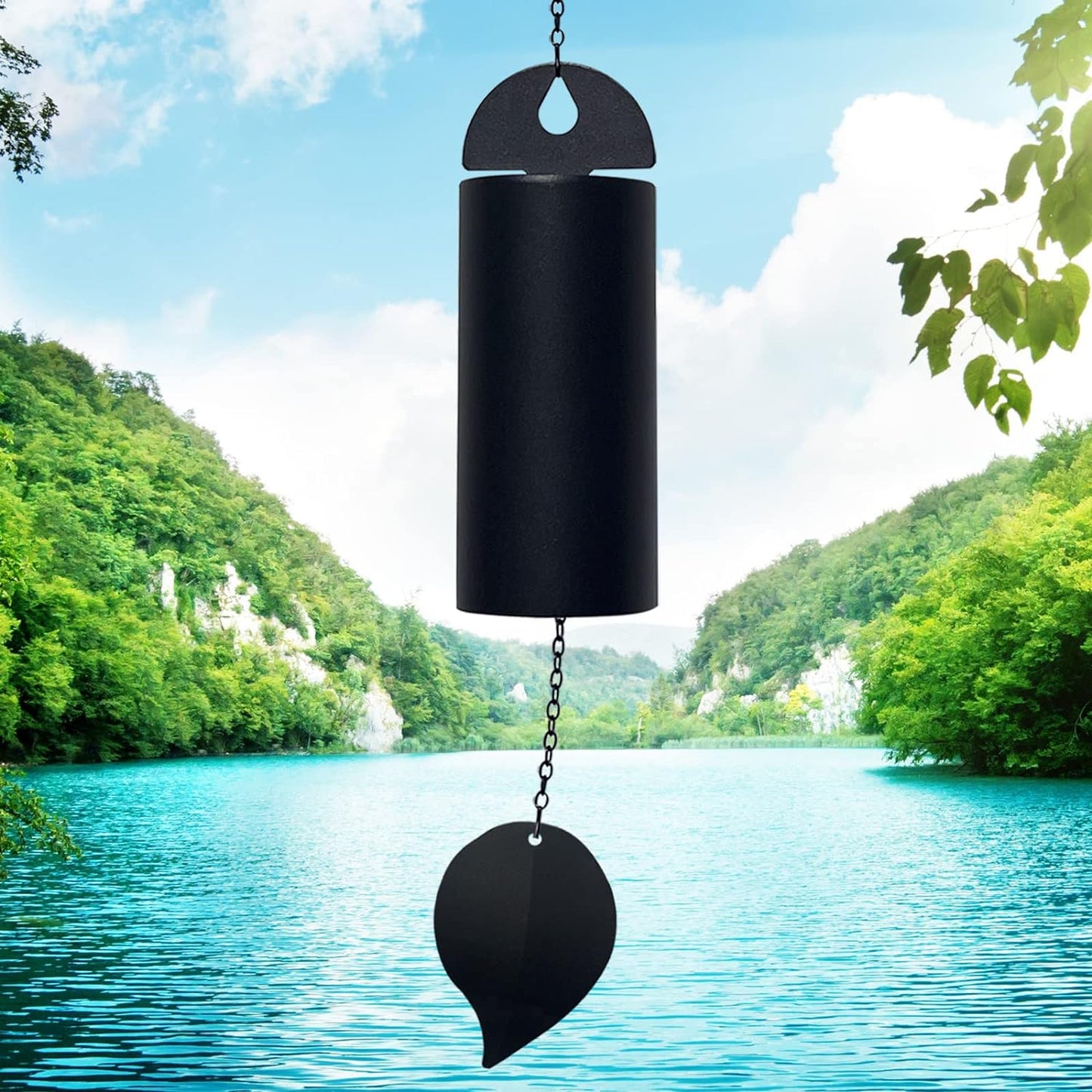 Deep Resonance Serenity Bell Large Wind Chimes for Outside