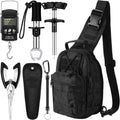 Hungdao 7 Pcs Fishing Tool Kit - Complete Tackle Set for Day Trips