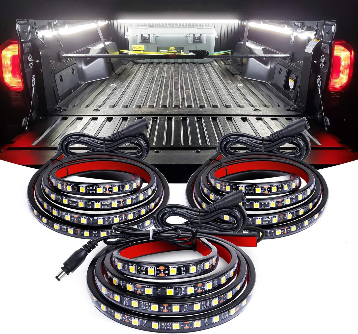Nilight 60 Inch Bed Light Strip with 270 LED for Trucks and RVs