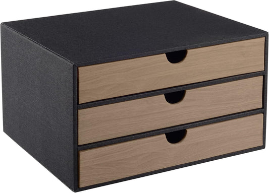 Fashion Multicolor Collocation Leather Desk Organizer for Office