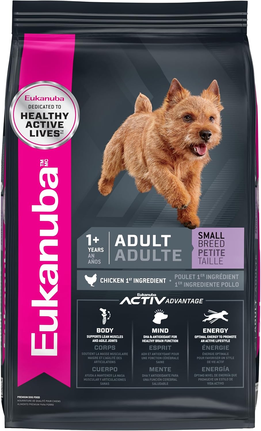 Eukanuba Adult Small Breed Dry Dog Food for Healthy Dogs