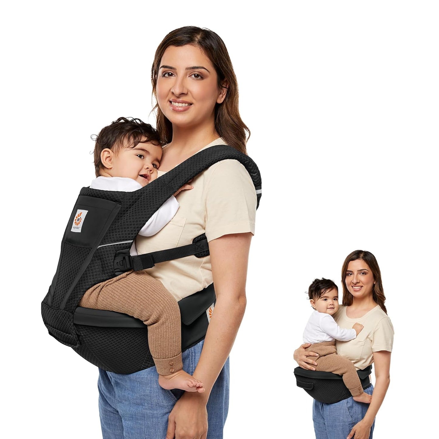 Ergobaby Alta 2-in1 Hip Seat Carrier for All-Position Comfort