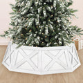 Wooden Christmas Tree Collar 36ft Extra Large Octagon - Trapezoid Tree