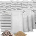 Windyun 300 Pcs White Empty Sandbags 18 x 30 in - Bulk Flood
