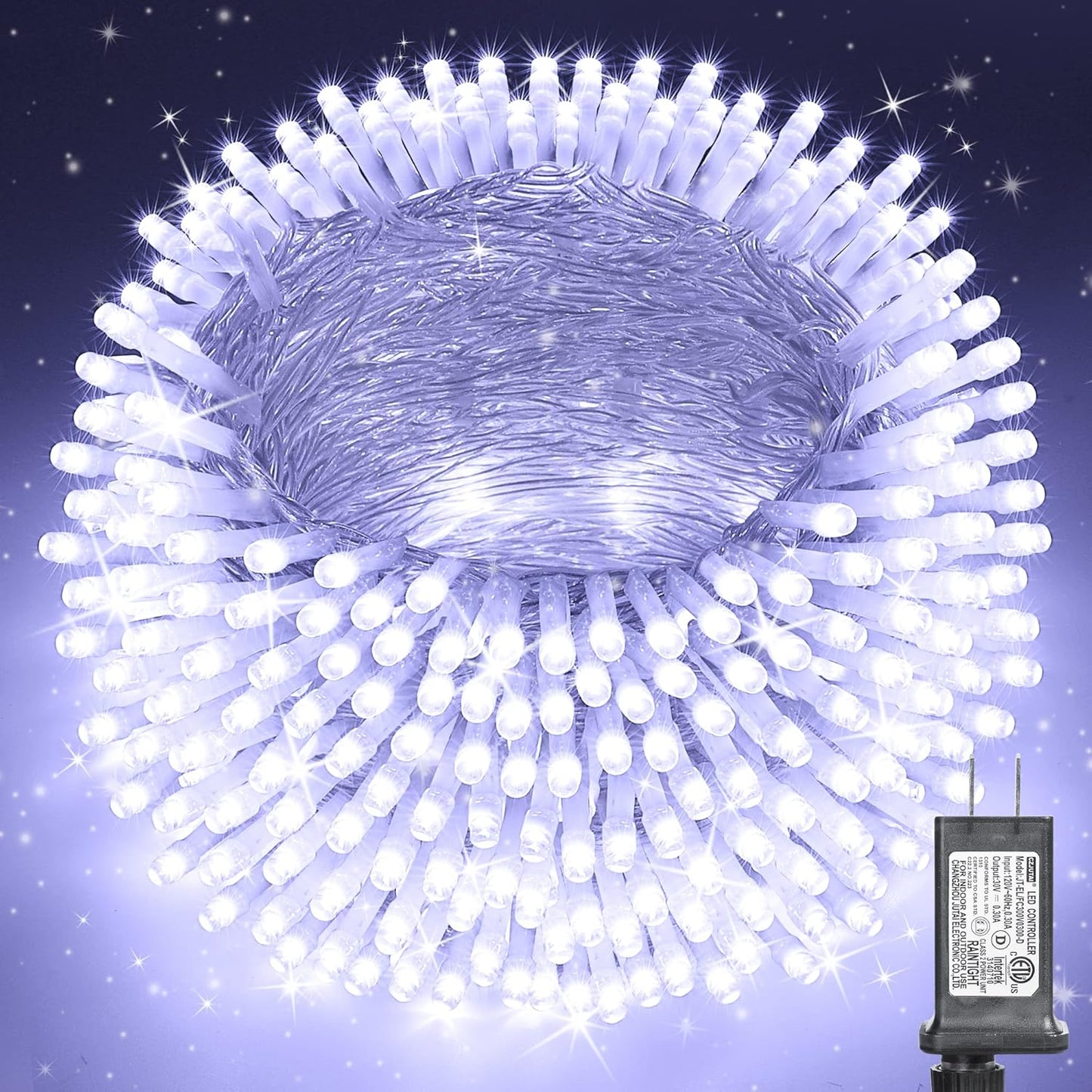 338Ft LED Christmas String Lights for Outdoor Holiday Decor