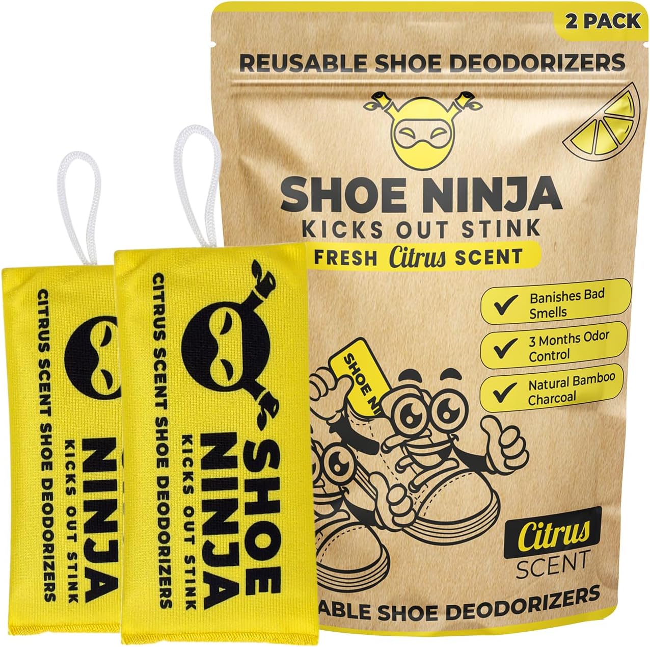 Odor-Free Shoes: Activated Charcoal Deodorizer