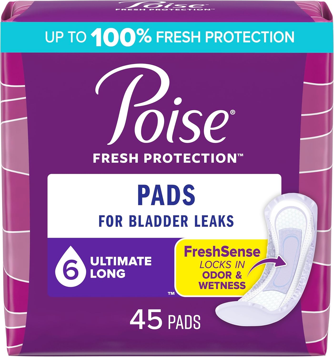 Poise Ultimate Absorbency Pads - Stay Confident All Day