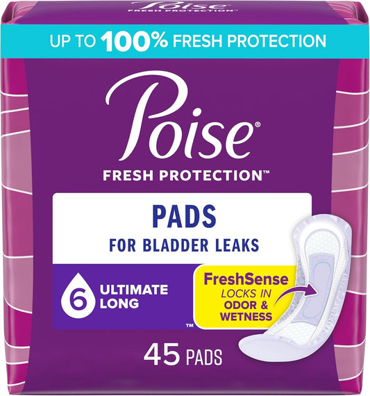 Poise Ultimate Absorbency Pads - Stay Confident All Day