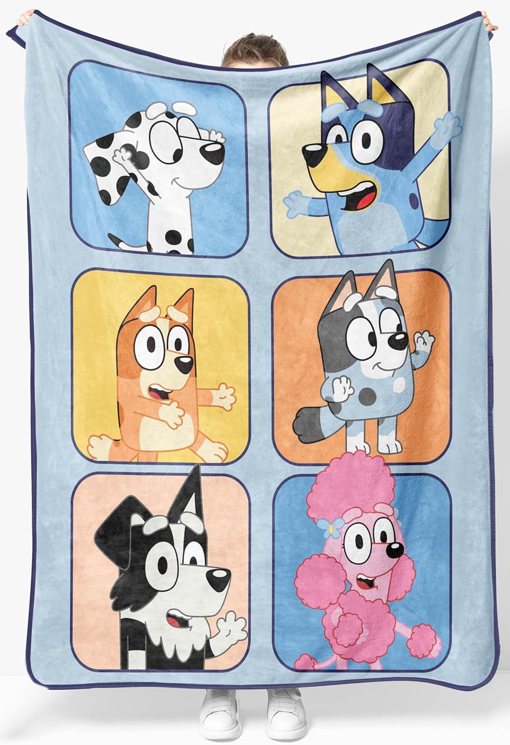 Sunny Side Up Kids Plush Throw - Super Soft 46 x 60