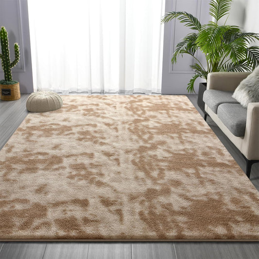 Large Soft Area Rugs for Living Room - 5 x 8 Ft Memory Foam