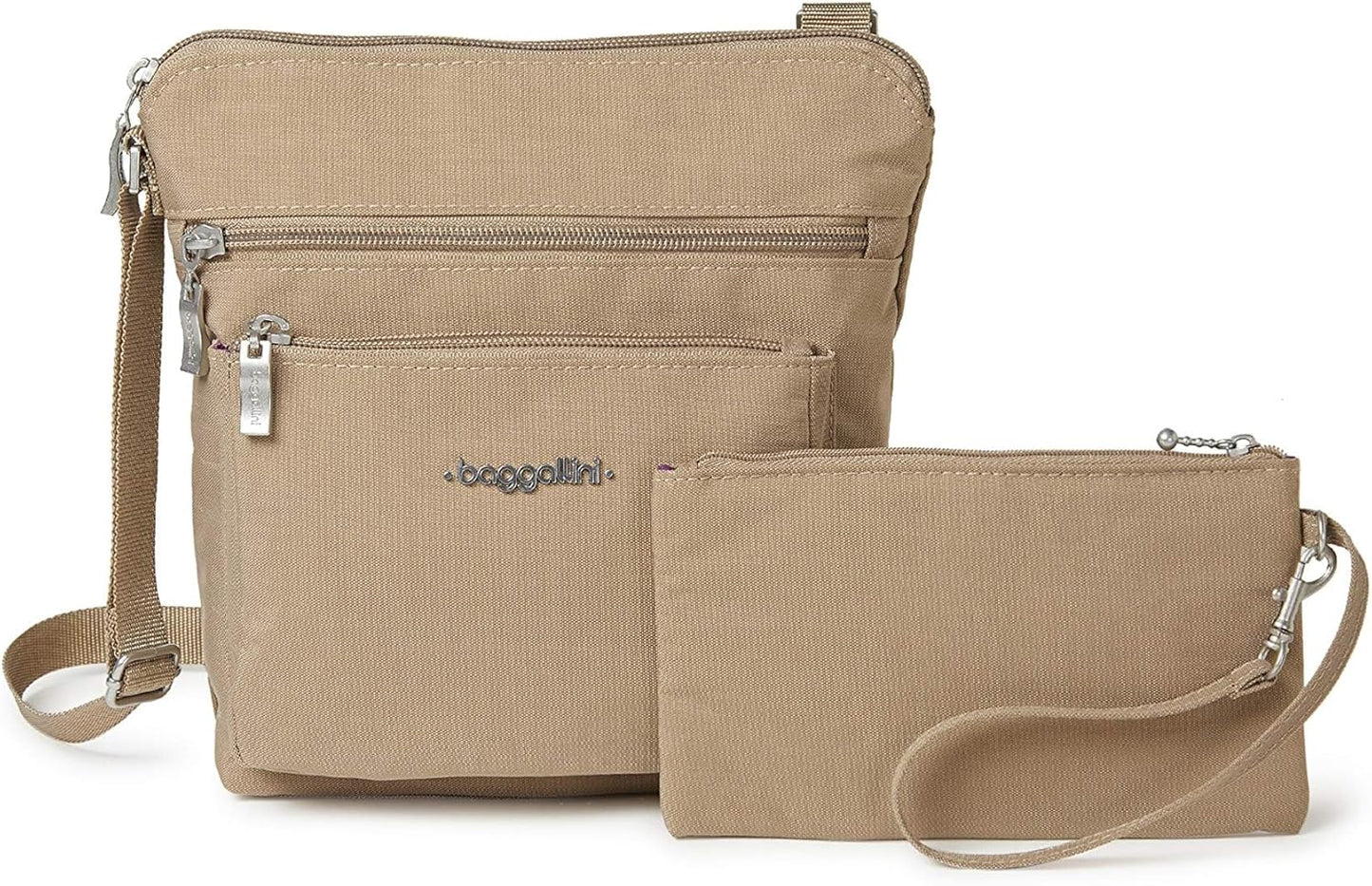 Lightweight Water-Resistant Crossbody Bag for Women 8x8 Travel