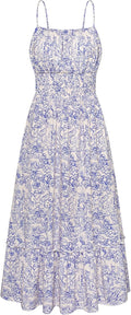 GRACE KARIN Womens 2025 Summer Maxi Dress - Flowy Floral Sundress