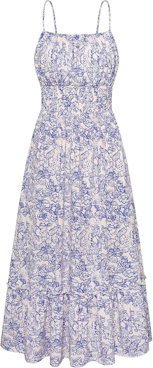GRACE KARIN Womens Summer Maxi Dress with Pockets for Beach