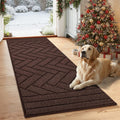 Tindbea Dog Mat for Muddy Paws 24x59 - Absorbent Non-Slip Mud Mat