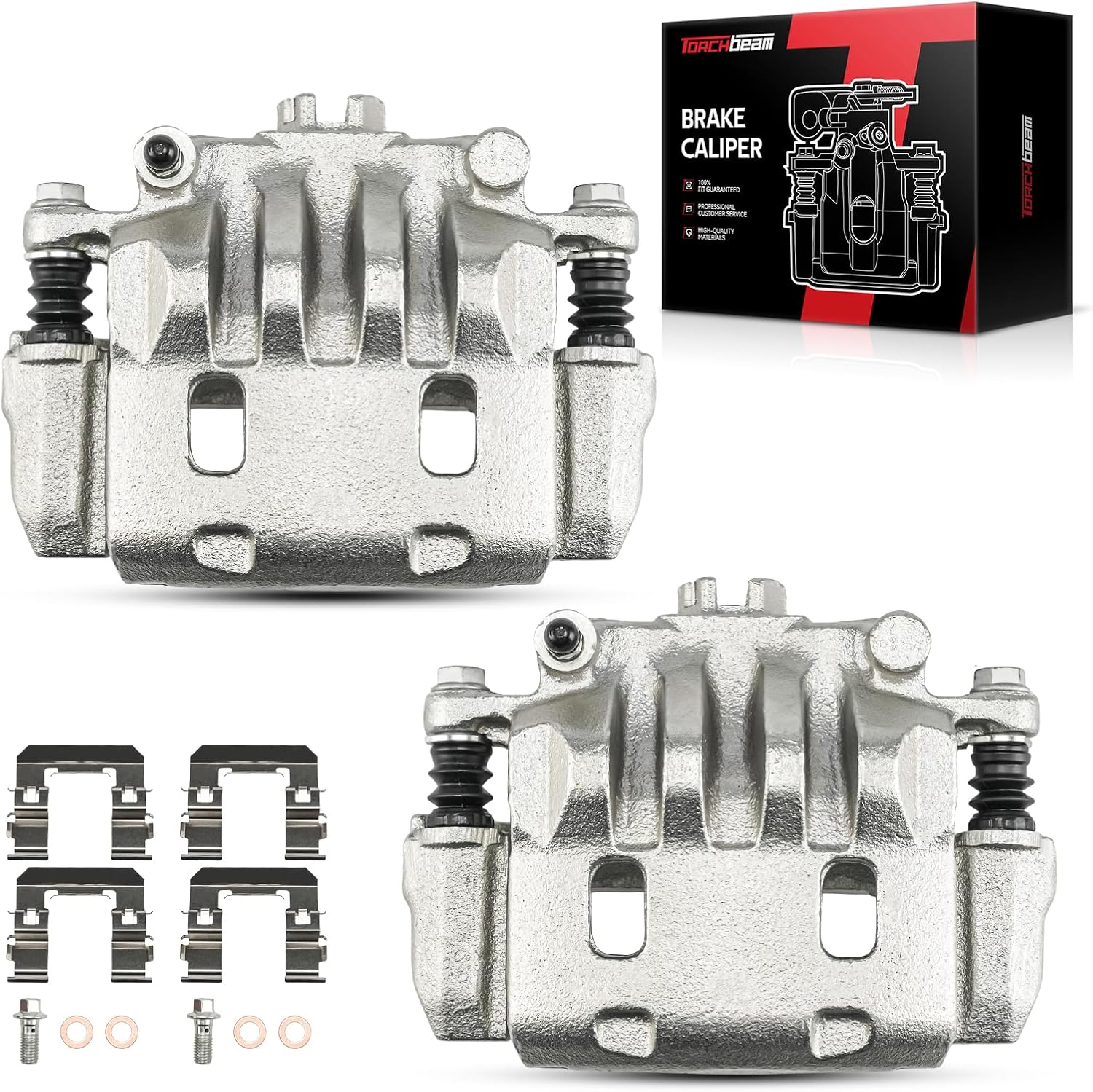 Torchbeam Front Brake Calipers Set for Subaru and Saab Models