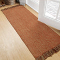 Collive Hallway Runner Rug 2 ft x 5 ft - Soft Washable Terracotta