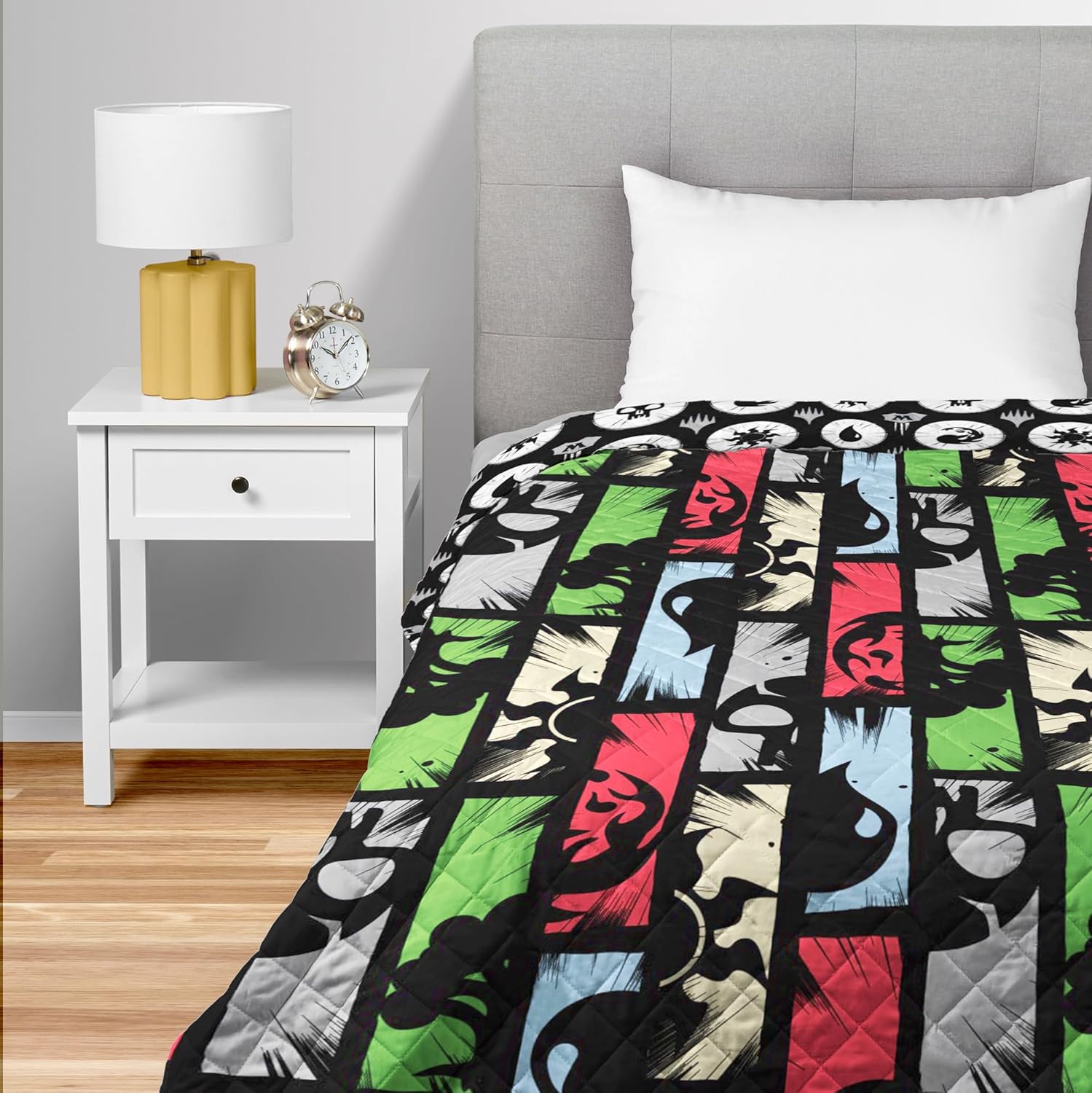 Magic The Gathering Quilted Blanket for Cozy Comfort