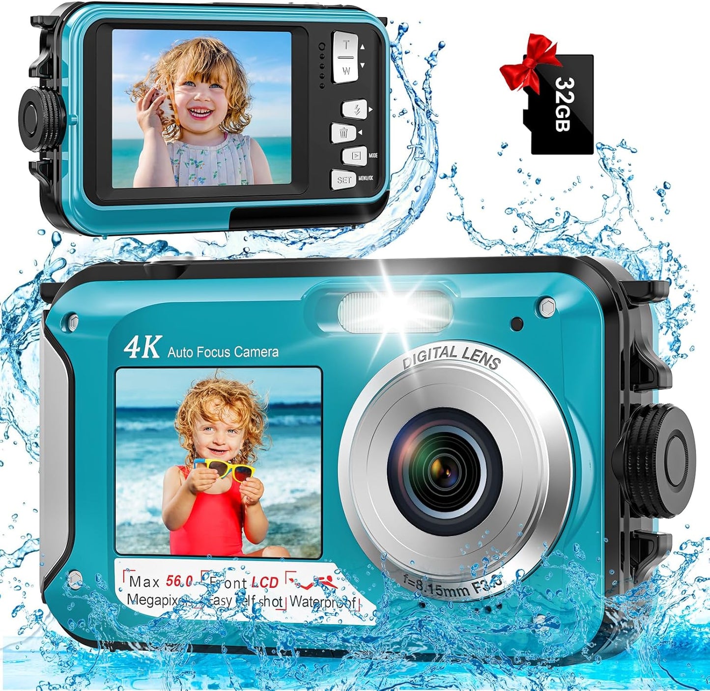 YISENCE 4K Underwater Camera - Capture Crystal Clear Moments!