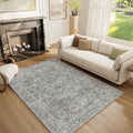 Washable Area Rugs 5ftx7ft Non-Slip Vintage Boho for Living Rooms