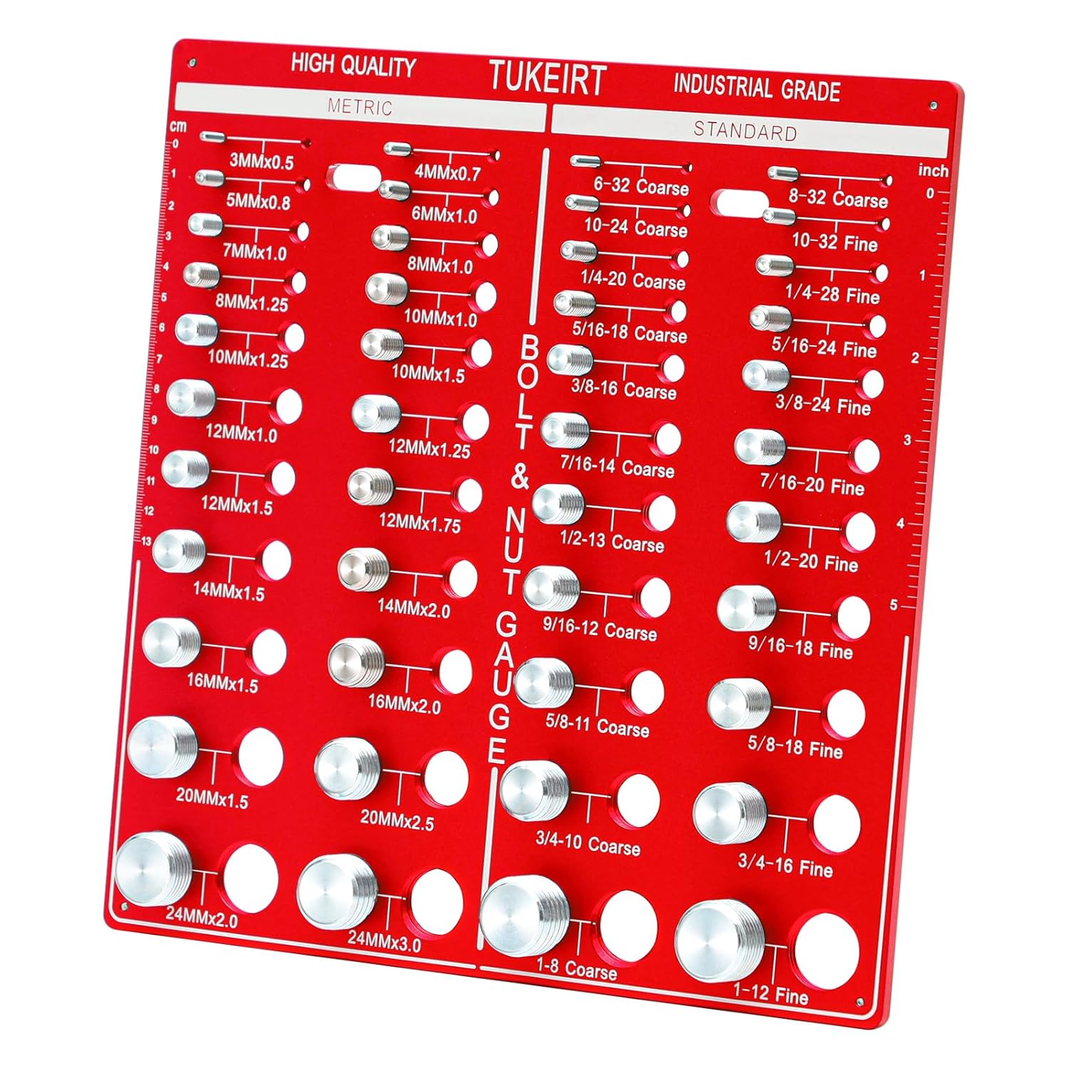 44 Nut and Bolt Thread Checker for Accurate Measurement Needs
