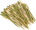 6 in Bamboo Paddle Skewers 1000 Pack - Sturdy Eco Party Picks